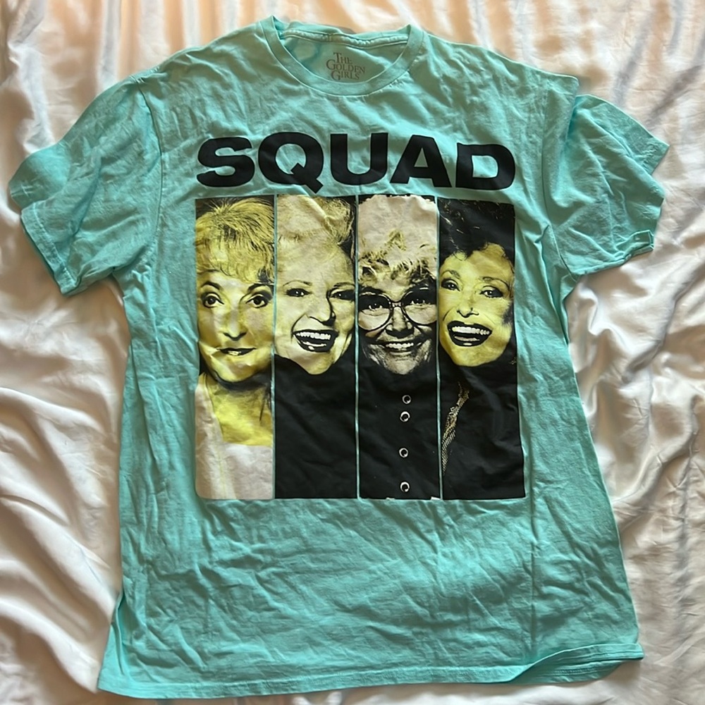 Golden Girls Aqua Graphic Tee